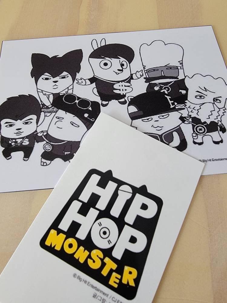 BTS - Hip Hop Monster Photocards
