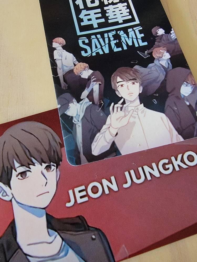 BTS - Save Me Web Toon Photocards