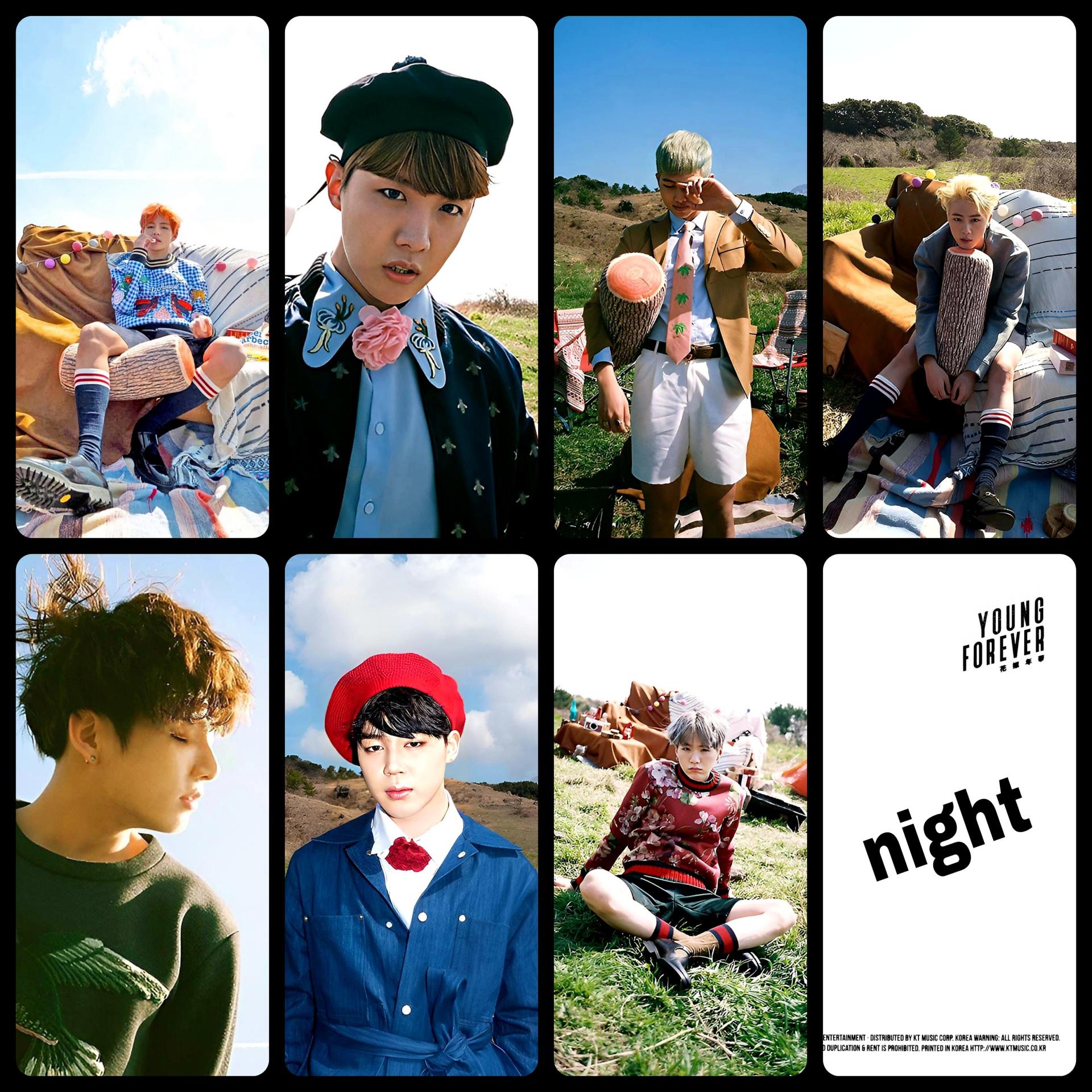 BTS - HYYH Young Forever Day/Night Photo Cards