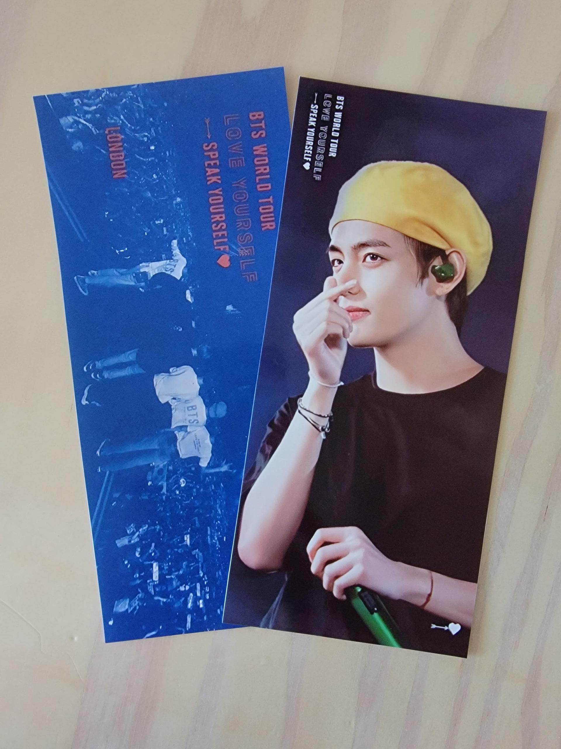 BTS - LY London Bookmarks
