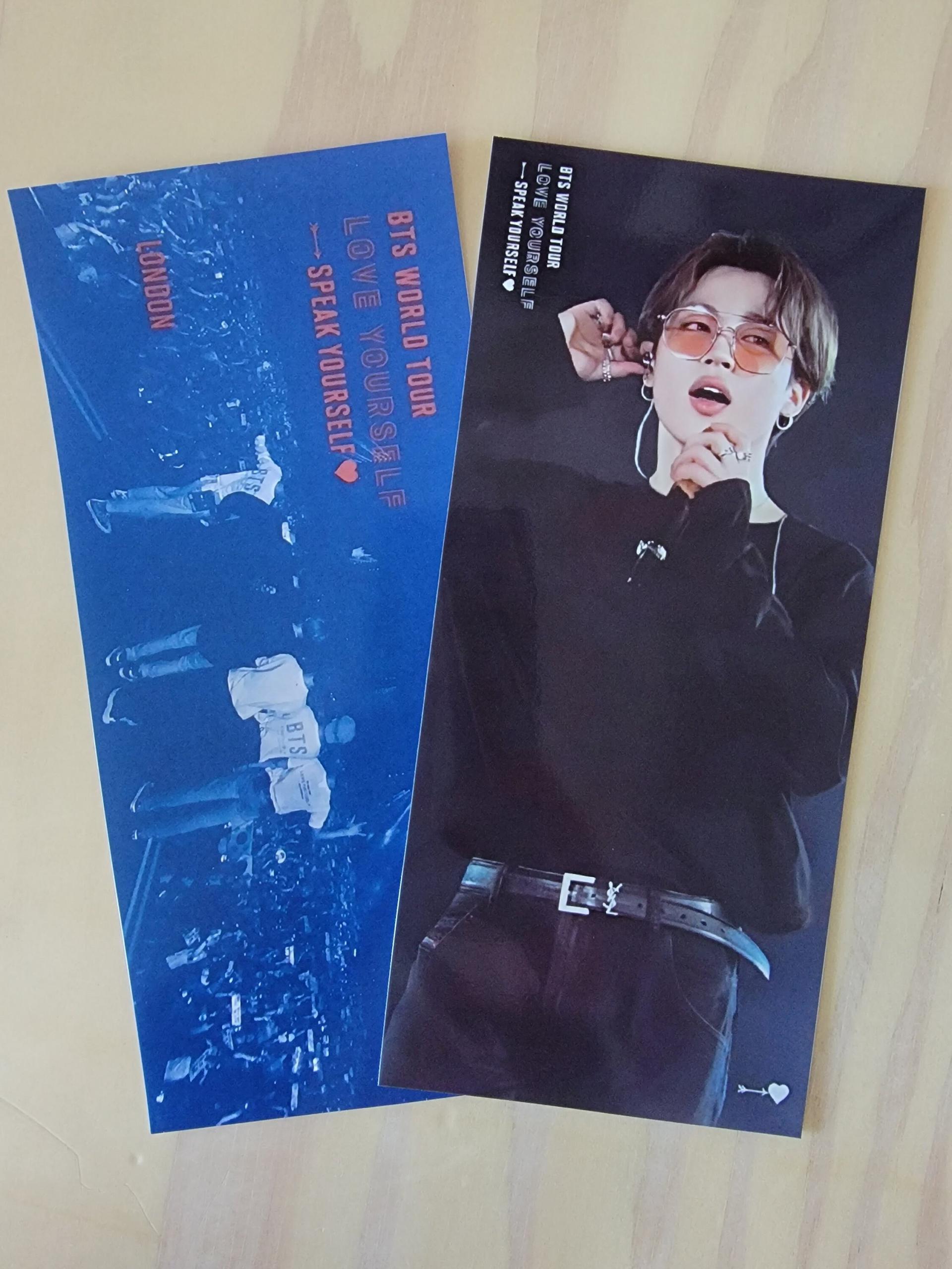 BTS - LY London Bookmarks