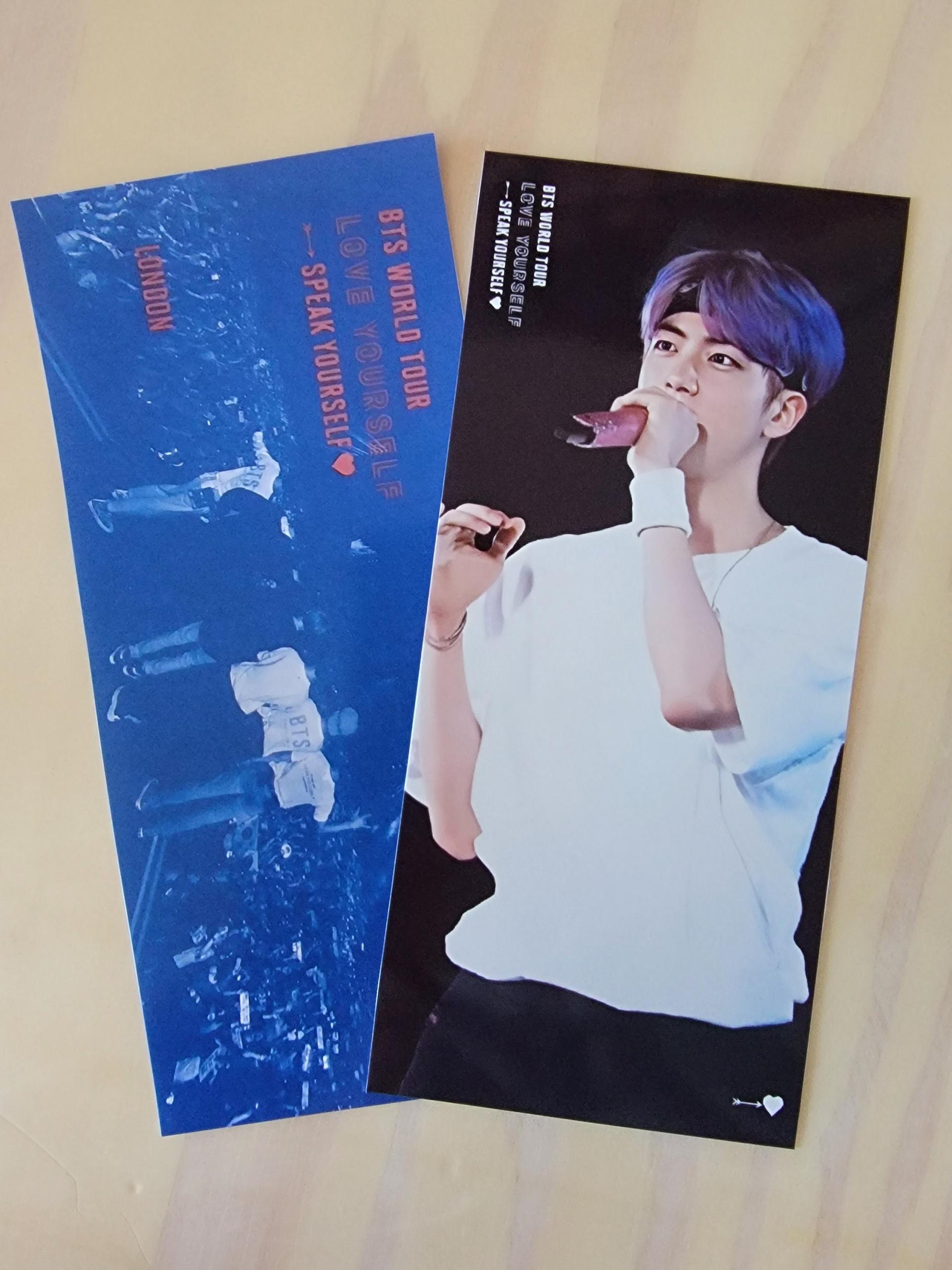 BTS - LY London Bookmarks