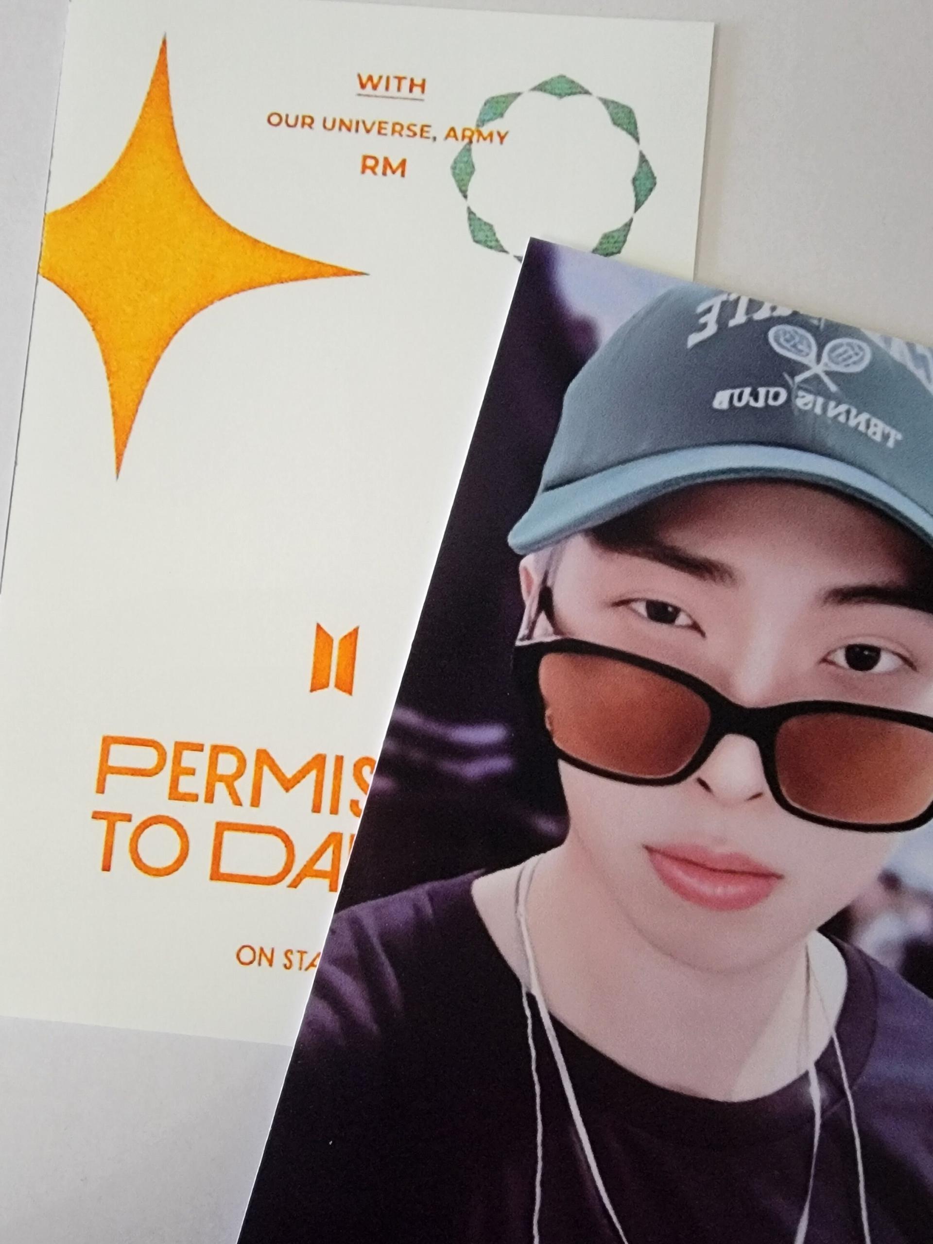 BTS - Permission to Dance DVD Photo Cards
