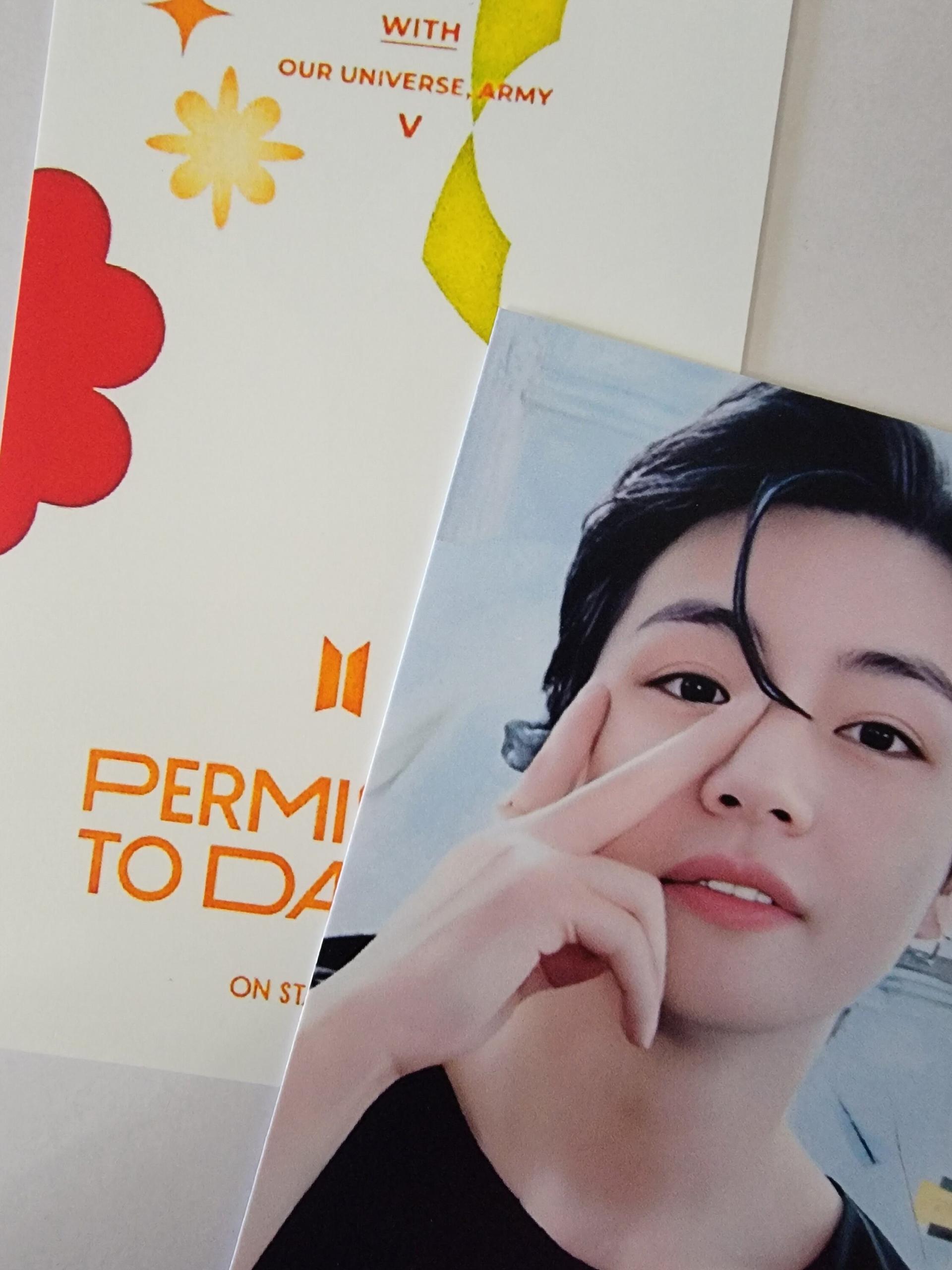 BTS - Permission to Dance DVD Photo Cards