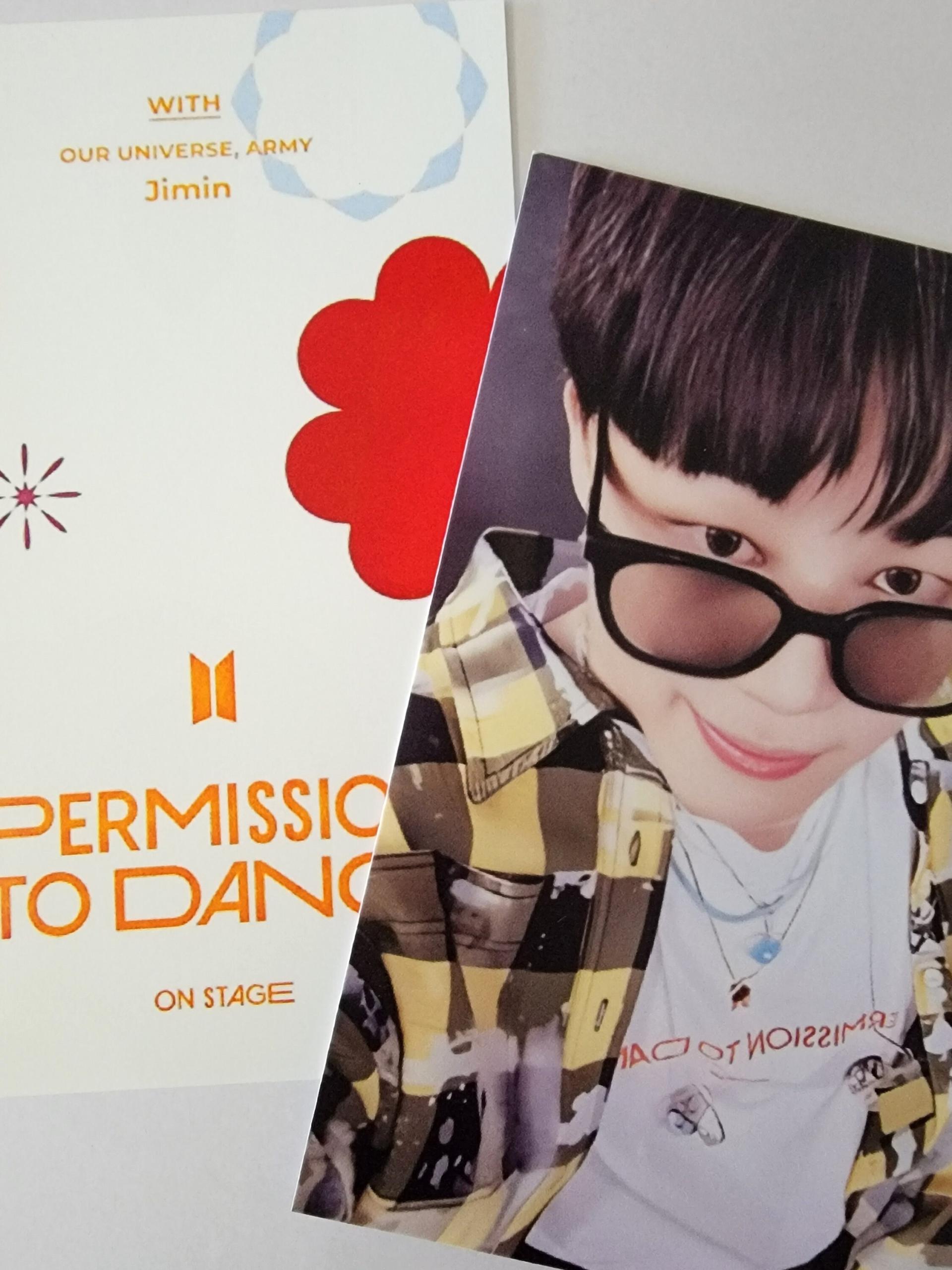 BTS - Permission to Dance DVD Photo Cards