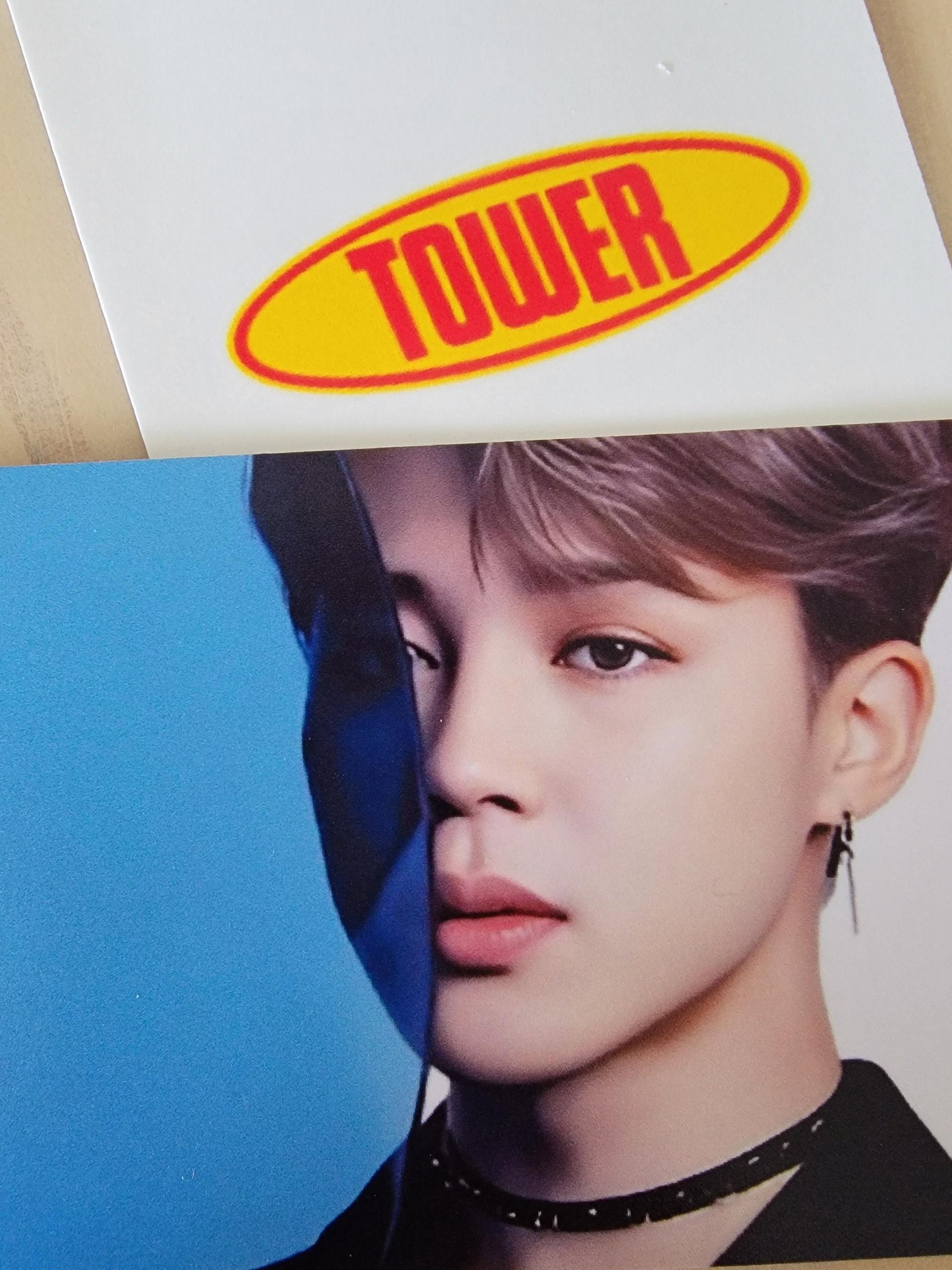 BTS - Fake Love-Airplane 2 Shibuya Tower Records Photocard Set