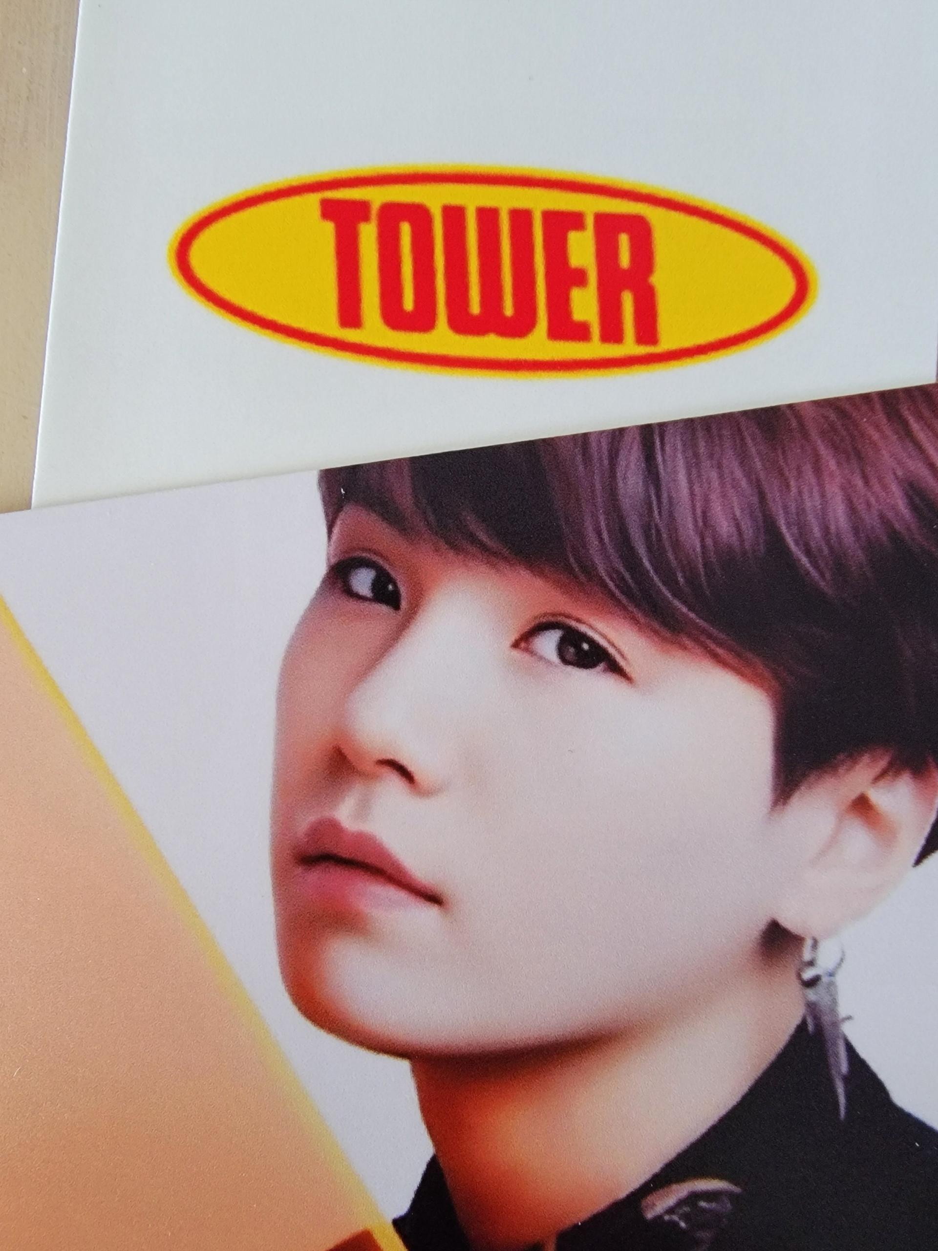 BTS - Fake Love-Airplane 2 Shibuya Tower Records Photocard Set