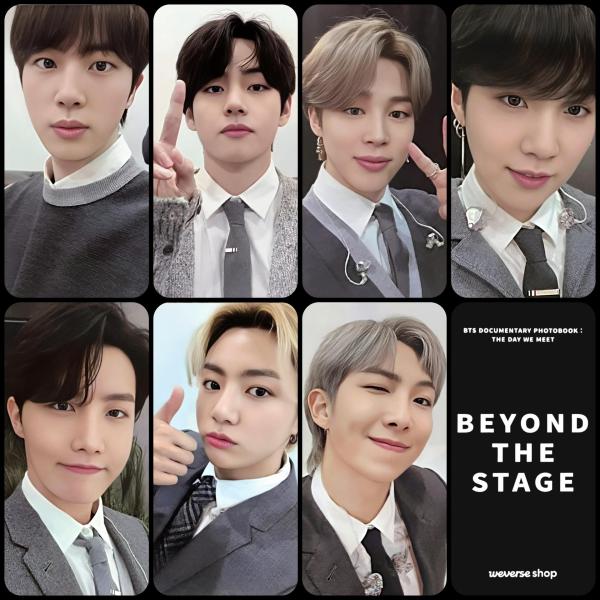 BTS - Beyond The Stage Photobook WV Special Event photocards