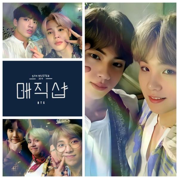 BTS - 5th Muster Magic Shop Ticket Holder Photo Cards 