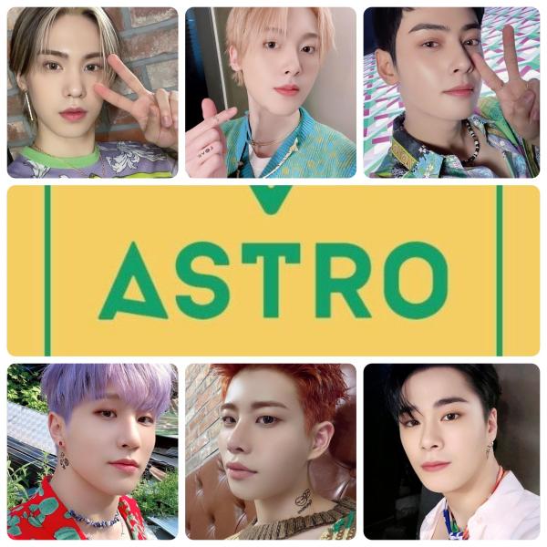 ASTRO : Switch On Online Broadcast Photo Cards  
