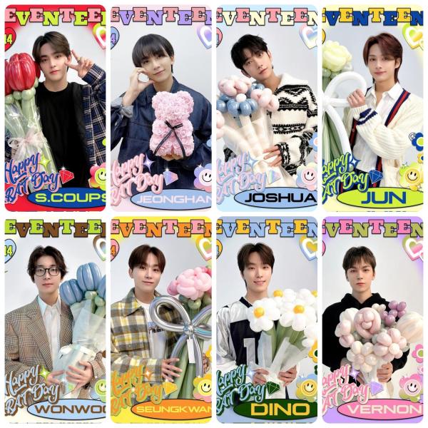 17 Carat Day Lucky Photocards 