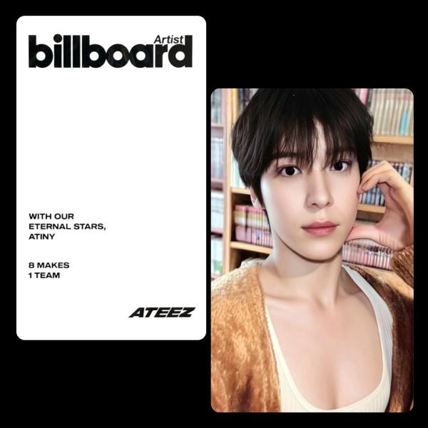 Ateez : Billboard POB Yunho Photocards