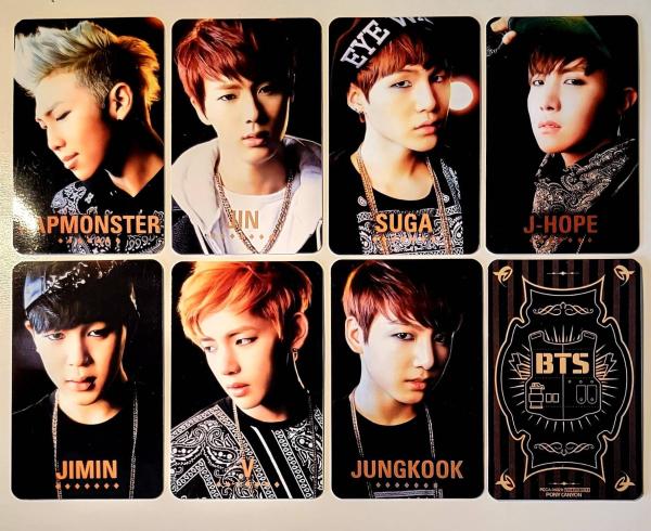 BTS No More Dream Photocards 