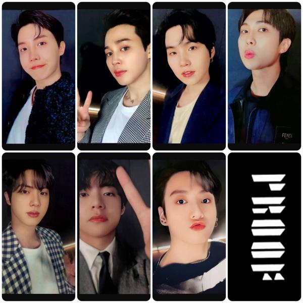 BTS - PROOF - Universal Lucky Draw Japan  Photocards