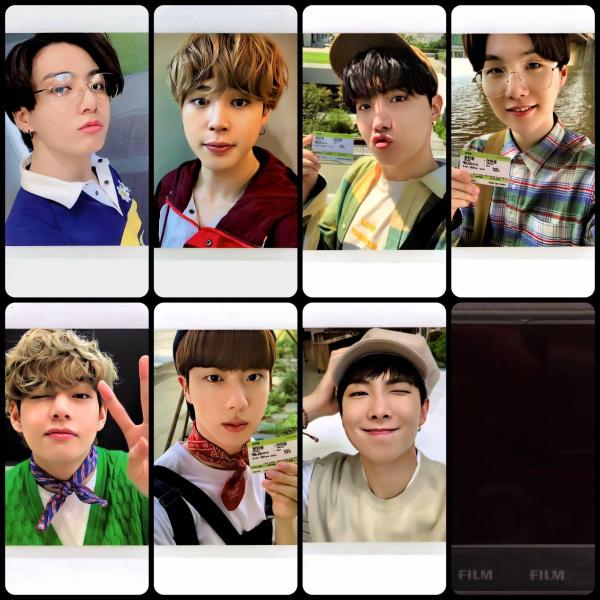 BTS - Seasons Greetings 2021 Polaroids