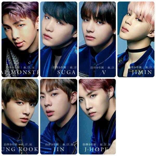 BTS - Blood Sweat & Tears POB Japan Postcard