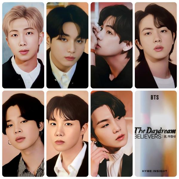 BTS - The Daydream Believers Exhibition Ticket Photocards